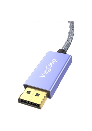 Veggieg 8k/60hz 4k/144hz/120hz Type-c 3.1 To Displayport 1.4 Çift Yönlü Kablo 2 Metre