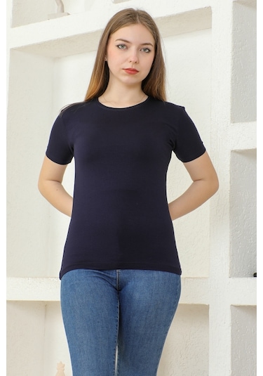 Bestenur Yarım Kol Body 836 - Lacivert