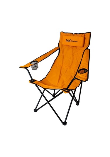Rox Camping Katlanır Kamp Sandalyesi -turuncu Turuncu