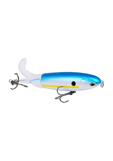 Proberos Dw601 360 Derece Dönen Pervane Lures Topwater Bağlı Traktör Yüzen Sahte Balık Yemi, Boyut: 11.5cm/16.5g Renk C