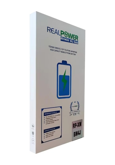 Realpower Redmı Note 10 - Note 10 Lite - Note 10 Pro Bm52 Batarya