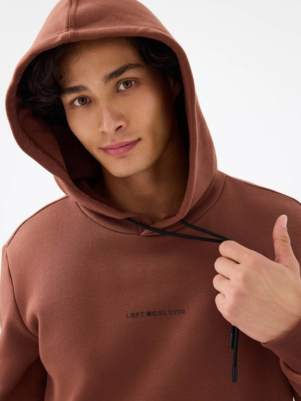Loft Regular Fit Kahverengi Erkek Sweatshirt Lf2034269 Kahverengi
