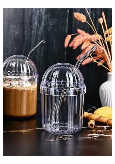 2 Adet Mika Oval Kapaklı Pinterest Bardak Kahve Ve Sunum Bardağı