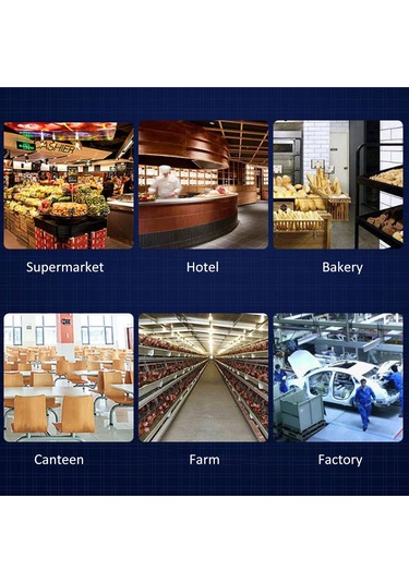 Elektrikli Uv Işık Led Sivrisinek Kovucu Siyah