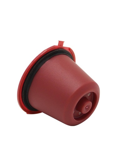 Suntek Cafe Bar Style A Red Için Kaşık Coffeeware Ile Yeniden Kullanılabilir Kahve Kapsülleri