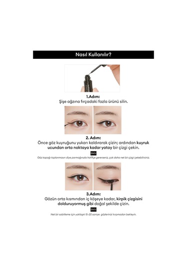 Missha Ultimate Black Liner Siyah
