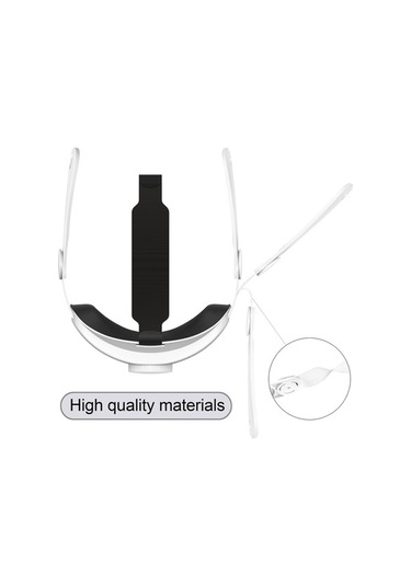 Tongxida Meta Quest 3 Kafa Kayışı - Beyaz, Kafa Basıncı Azaltıcı Ayarlanabilir Model Beyaz