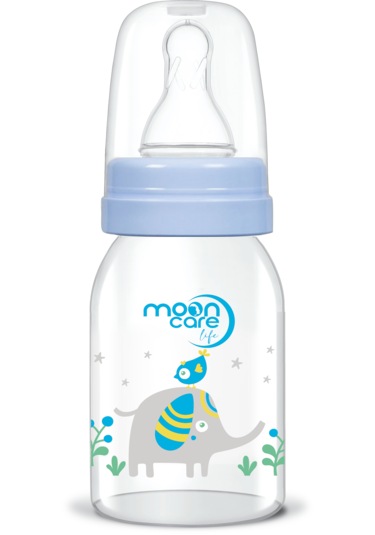 Mooncare Lıfe Klasik Pp Biberon 125 Ml Mavi