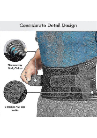 Tıbbi Sırt Bel Destek Kemeri, Bel Ortopedik Desteği, Erkekler Ve Kadınlar İçin Duruş Düzeltici, Omurga Dekompresyon Bel Eğitmeni - Kaiyi