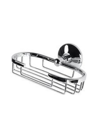 Rozetli Paslanmaz Krom Sabunluk