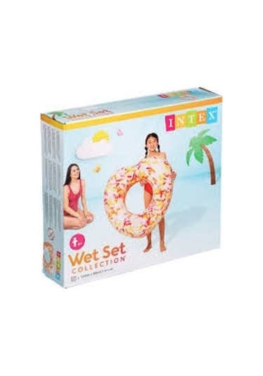 56253 - Kalp Şekilli Donut Simit 104 Cm 12 Lisinya