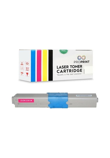 Proprint Oki C301 44973542 Kırmızı Uyumlu Toner 1500 Sayfa C321Dn
