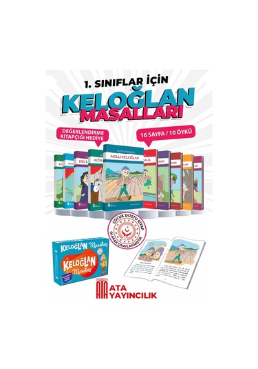 Ata Yayıncılık Keloğlan Masalları (1 Ve 2. Sınıflar)