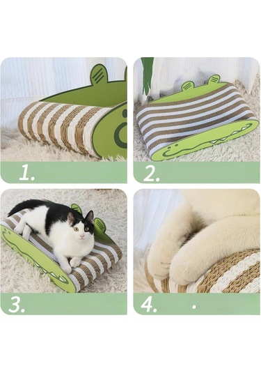 Homyl Kedi Tırmalama Karton Etkileşimli Evcil Hayvan Oyuncağı