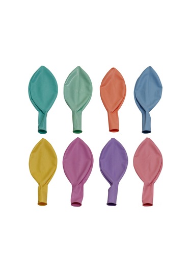 Wezone Dev Makaron Balonlar - 36 İnç Büyük Yuvarlak Parti Dekorasyonu 10'lu Paket