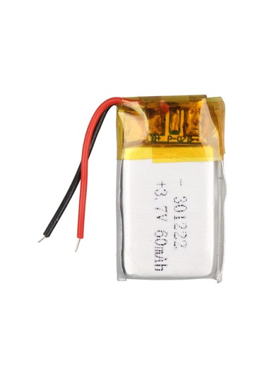 Powermaster 30x12x22mm 3.7v 60 Mah Lityum Polimer Li-po Batarya Ciklet Pil 30x12x22 Mm