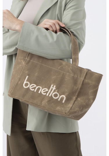 Benetton Kadın El Çantası Bnt1102 Hardal Hardal