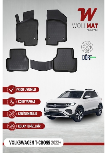 Citroen C3 Aircross Paspas 2017 Sonrası 3d Havuzlu Paspas Seti