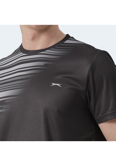 Slazenger RAVEN Erkek  Siyah Tişört