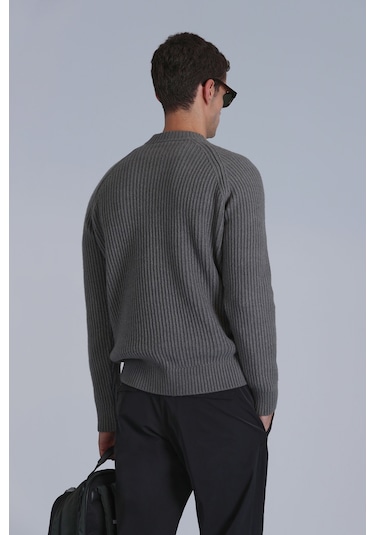 Lufian Terra Erkek Kazak Duman Yeşili Duman Yeşili 112090136100692 Duman Yeşili