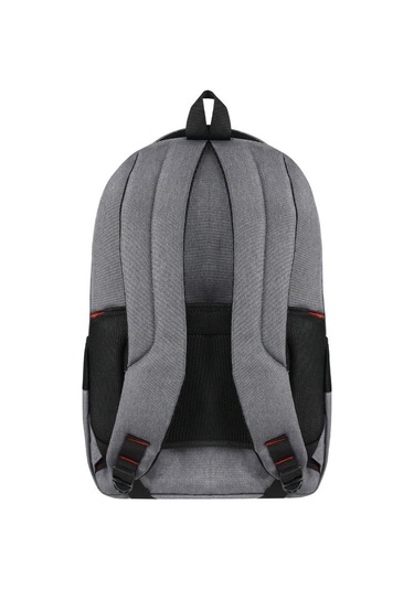 Unisex Okul Sırt Çantası Lise-ortaokul Sırt Çantası 47 30 Cm Kalın Su İtici Kumaş Gri