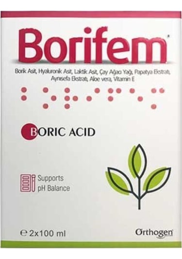 Borifem Vajinal Duş Likit 200 ML