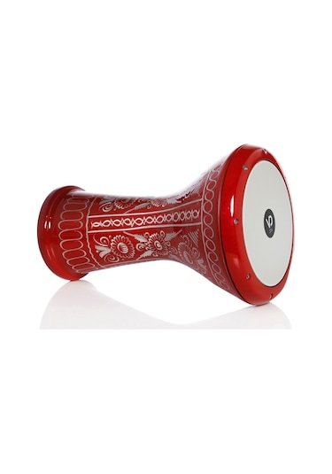Vd-3029k Vatan Çömlek Darbuka Erzincan İşlemeli Kırmızı