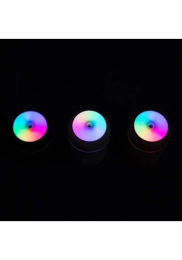 Motion003 Sprey Nemlendirici Mini Led Işık H2o Nemlendirici Buhar 300 Ml