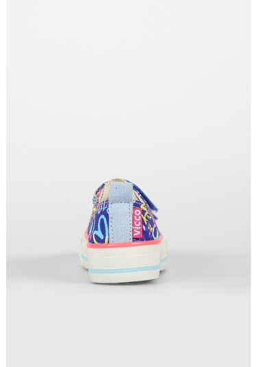 Vicco Done Desenli Unisex Bebek Lacivert Sneaker Lacivert