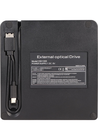 Yuntech01 9.5mm/9mm Sata Cd/dvd/bd İç Drive Dışa Çıkarma Kiti - Type-c+usb3.0, Plug&play, Taşınabilir, Windows/linux/os X Uyumlu