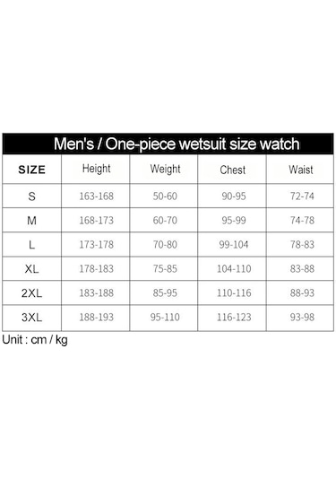 Suntek 1.5mm Neopren Erkekler Wetsuit Dalgıç Kıyafeti Xl