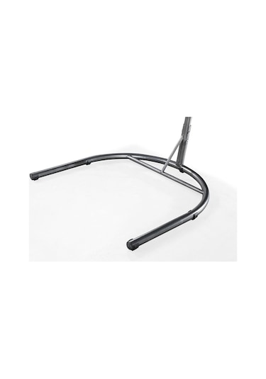 Tu Tienda Armut Salıncak Tek Kişilik Makrome Ip Örgü Bahçe Balkon Ev Salıncağı,gri Gri