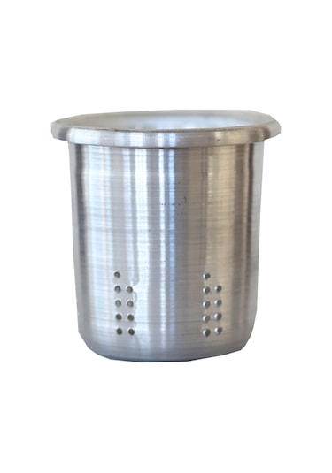 18 No Alüminyum Demlik Süzgeçli Gri