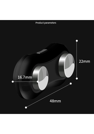 Sones Usb Şarj Edilebilir Akıllı Anti-horlama Cihazı Evde Horlama Düzeltici Siyah