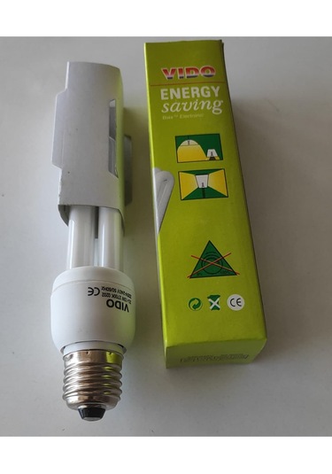 13w Enerji Tasarruflu Ampul - E27 Duy Sarı Işık