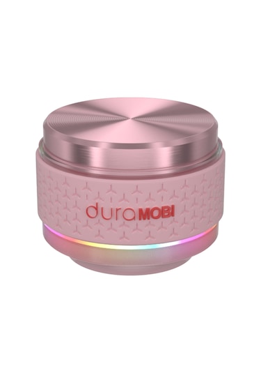 Mufunye Duramobı Hum-pro Taşınabilir Bluetooth Hoparlör: 100+ Hoparlör Bağlantısı, Eq Ayarları, Renkli Işık Efekti, Ip54 Suya Dayanıklı, Pembe