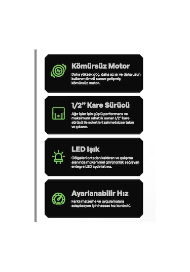 Voltz VZIW-16 Akülü Somun Sökme