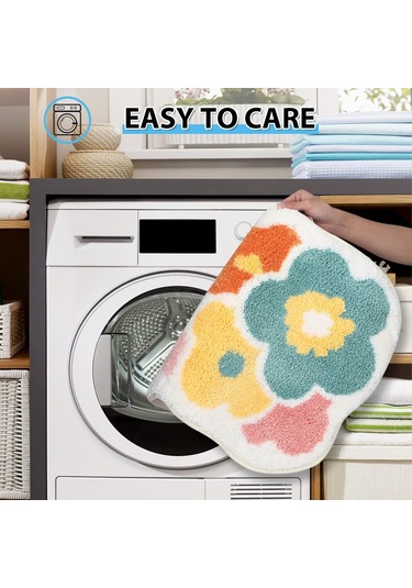 Fosenze Yumuşak Yün Benzeri Banyo Halısı - 40x60 Cm, Yüksek Emici, Kaymazsız, Makine Yıkabilir Banyo, Küvet Ve Duş Üstü Kullanıma Uygun Diğer