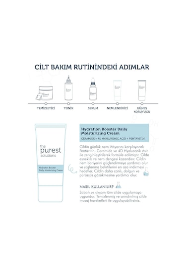 The Purest Solutions Hydration Booster Daily Moisturizing Cream 50 ML