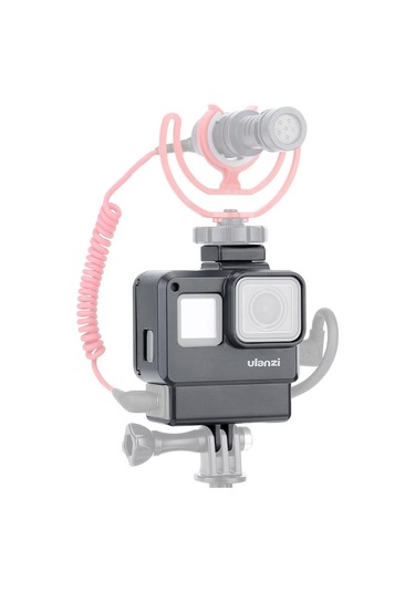 Jms Ulanzi V2 Vlog Kılıfı Aksiyon Kamera Muhafazası Kabuk Vlogging Kafes Çerçevesi