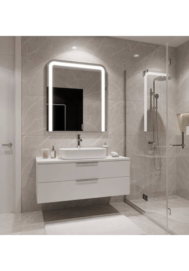 Isvea - Eleganza 60 Cm Ledli Ayna Outlet - 22lg4000060ı- 6438248