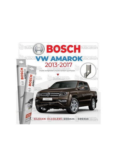 Volkswagen Amarok Muz Silecek Takımı 2013-2017 Bosch Aeroeco