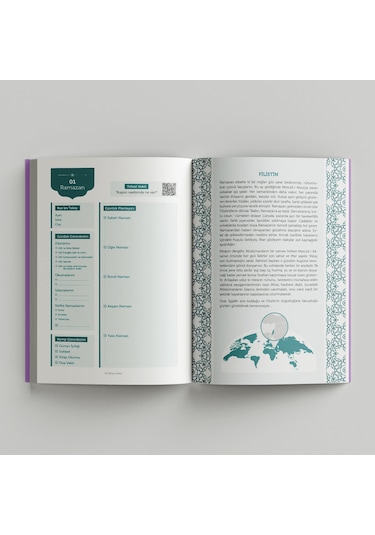 Nazende Ramazan Ajandası Elit Seri Çok Renkli