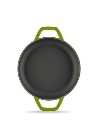 Hosseven 19cm Hs Y Ktv Sh Sahan Çift Kulplu Yeşil Yeşil