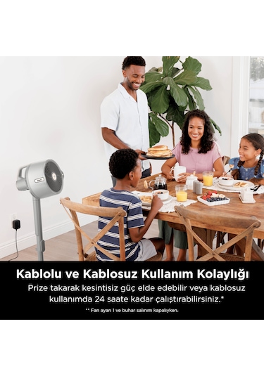 Shark Flexbreeze Promist FA300EU Taşınabilir Buharlı Fan