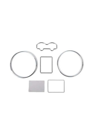 Besthome1 1996-2004 Vw Golf Gösterge Paneli Dekor Halkası, Abs Malzeme,  Renk, Uygun Model Ve Ölçü -