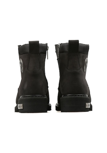 Harley Davidson Siyah Erkek Botu 025M100128-Black-Nubuk
