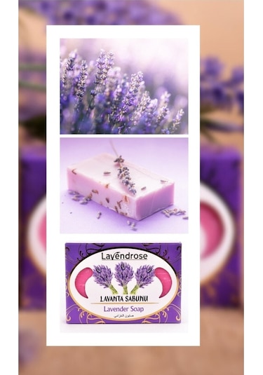 Lavendrose Doğal El Yapımı Lavanta Sabunu 100 G