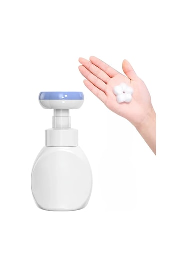 El Köpük Dağıtıcı Çiçek Şekli El Sabunu Köpük El Dağıtıcı Çiçek Damga Dağıtıcı Blue Flower İspanya Mavi