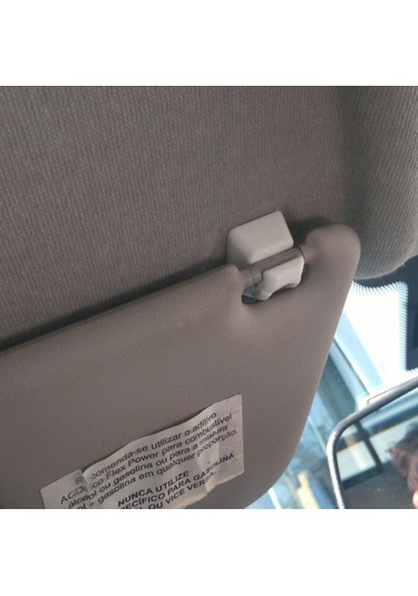 Opel Corsa C Güneşlik Gölgelik Tutucu Klips - 3d